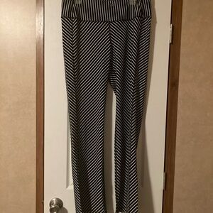 Jofit Black and White Striped Apparel